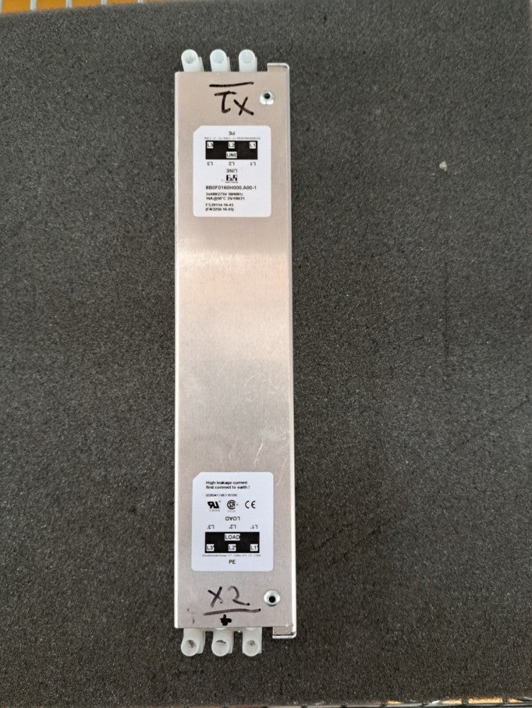Used, B&R Automation, 8B0F0160H000.A00-1, Line filter, passive, 16 A, 3x 480