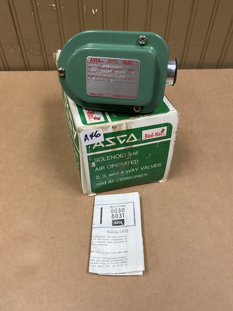 Asco WPSF8030B10 Solenoid Valve Unused with Box 