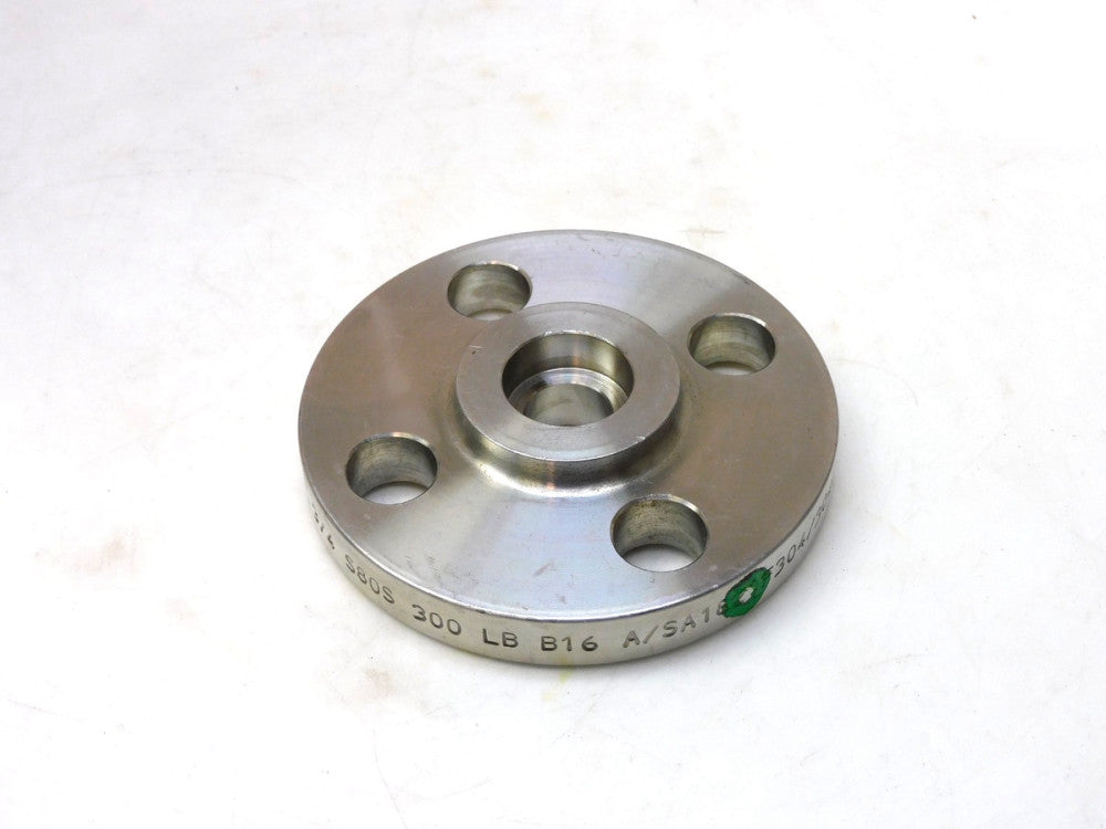 Viraj 3/4" S80S 300 LB B16 4 Bolt 304 Stainless Weld In Raised Face Flange 64005