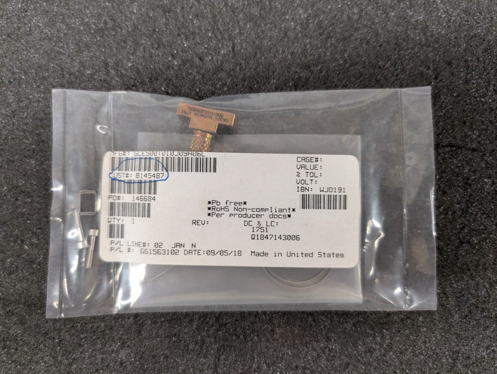 New, Glenair, 500T010J09H06L, CONNECTOR BACKSHELL