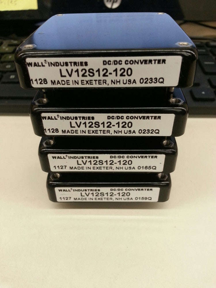 Wall Industries, LV12S12-120,High density, low input volt, converter, Brand New!