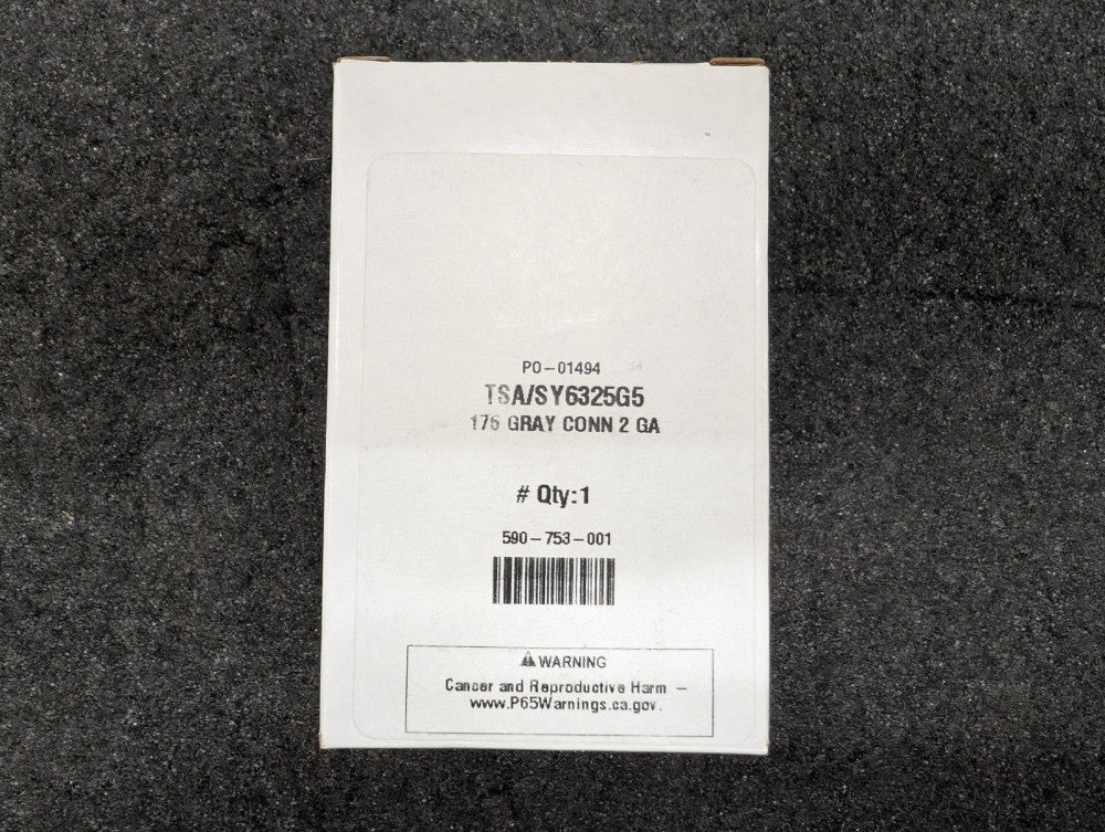 New, Anderson Power Power, TSA/SY6325G5, 175 GREY Lift Truck Charger Connector