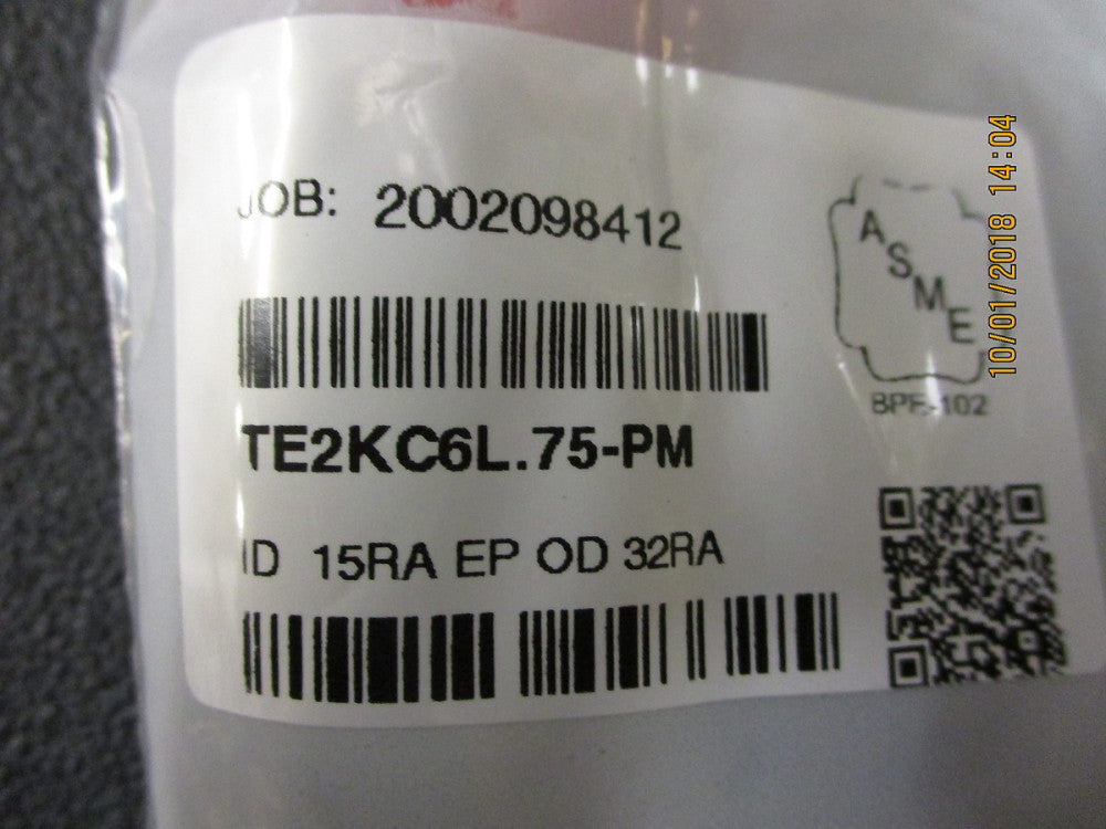 TE2KC6L.75-PM Maxpure BPE Series 3/4 45 Degree Elbow, T316L Stainless BRAND NEW!