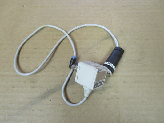SMC DIGITAL PRESSURE SENSOR ISE40-01-62L 0.100-1.000 MPa 12-24Vdc
