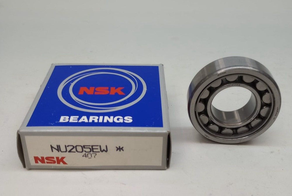 NSK NU205EW Cylindrical Roller Bearing 25X52X15mm NU 205 EW