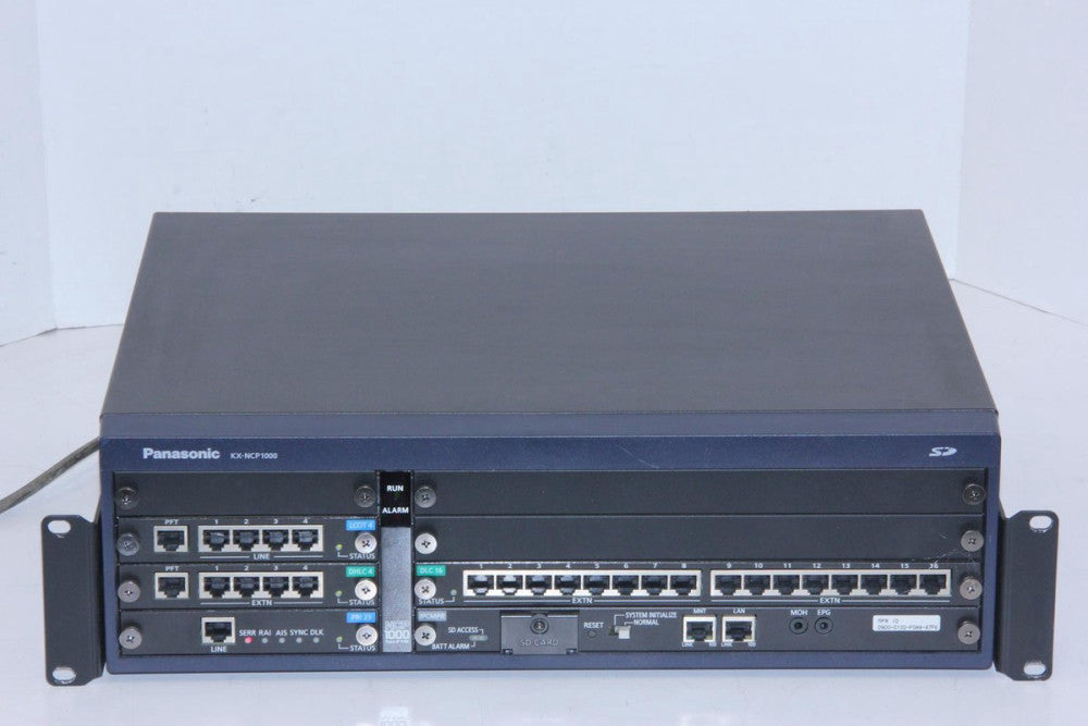PANASONIC KX-NCP1000 Hybrid IP-PBX Telephone System with 5 Modules