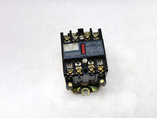 ALLEN BRADLEY 700-N400A1 SER C AC CONTROL RELAY BULLETIN 700 120V COIL