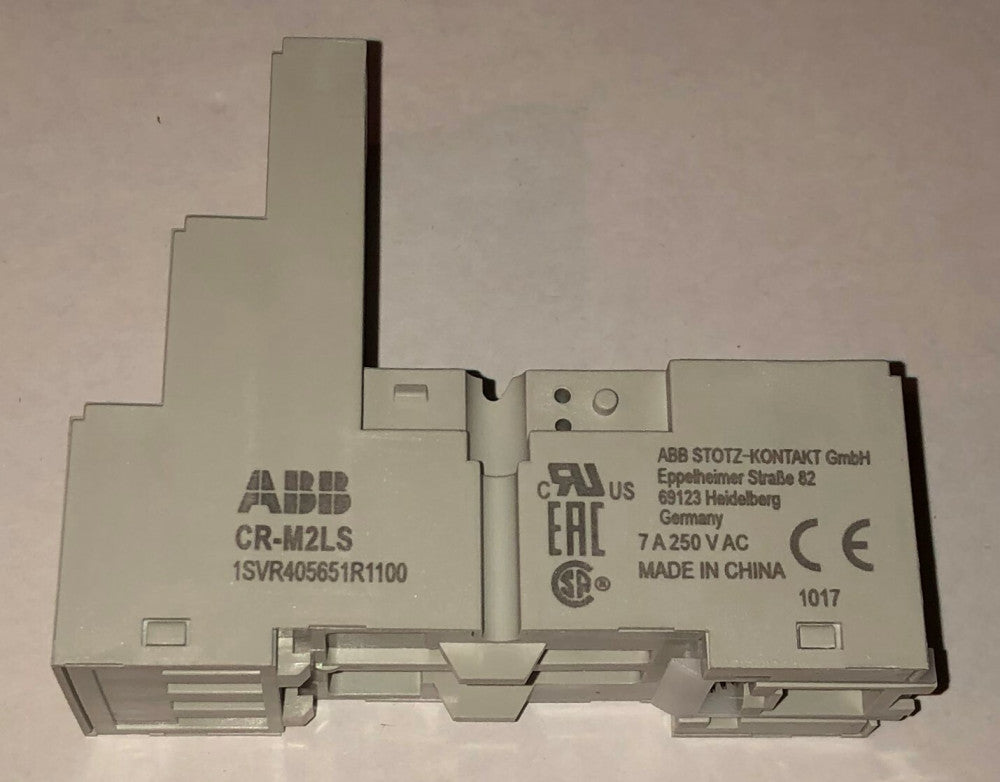 ABB CR M2LS Relay Base Socket 1SVR405651R1100