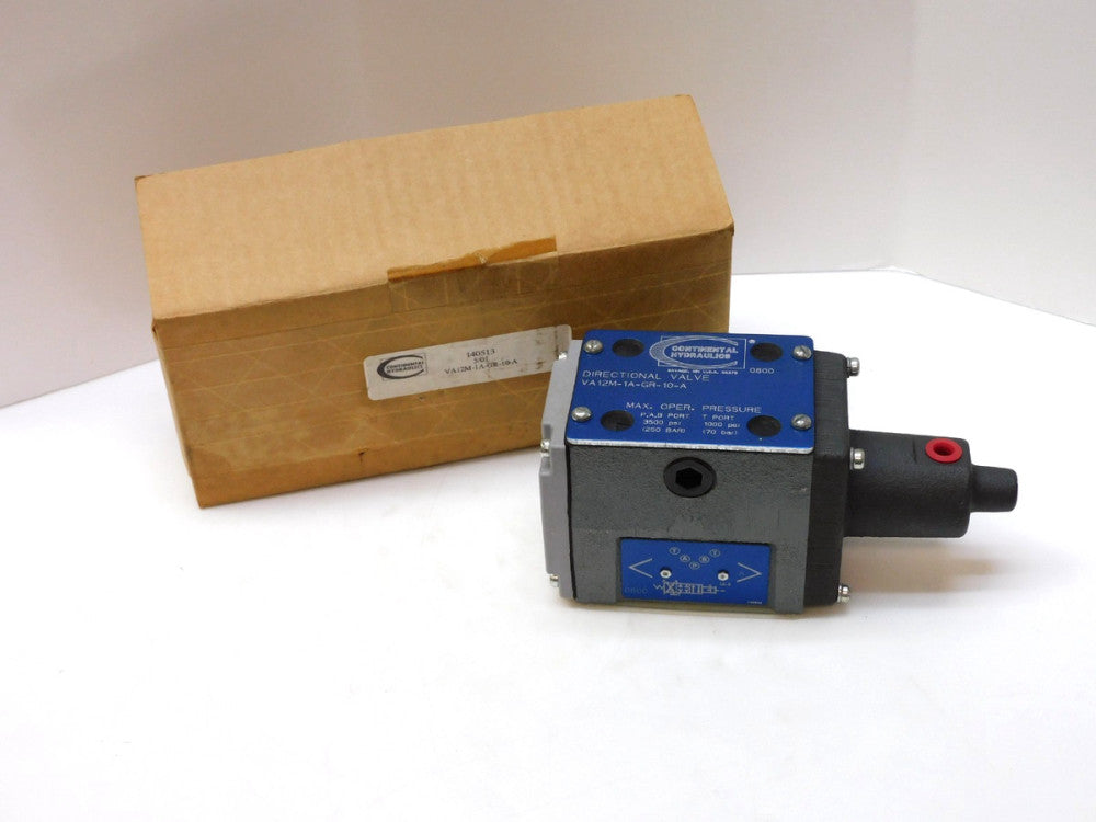 CONTINENTAL HYDRAULICS VA12M-1A-GR-10-A DIRECTIONAL CONTROL VALVE 3500PSI