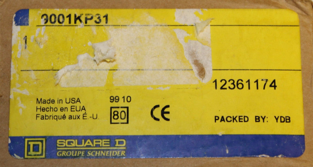SQUARE D Pilot Light with Bulb 6V 9001 KP31