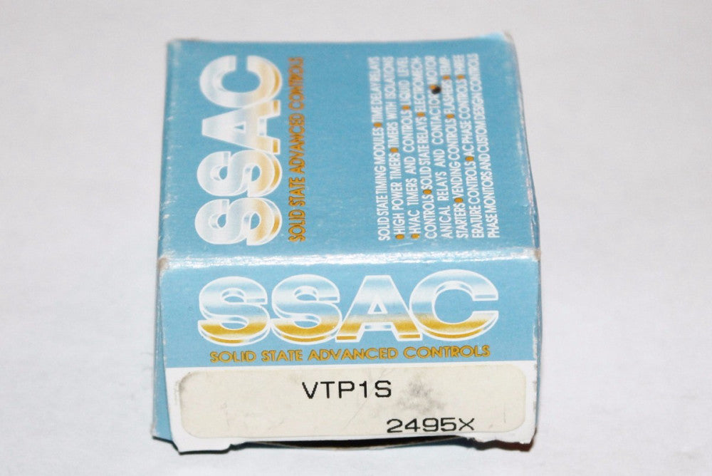 SSAC VTP1S 2495X .1-8 Minute Timer Timing Module