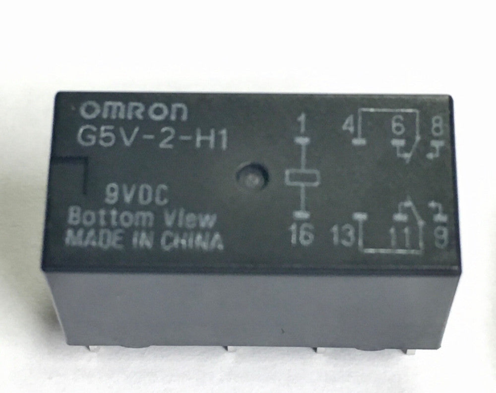 LOT OF 5 OMRON G5V 2 H1 G5V 8056M 9 VDC Relay 16Y3C2