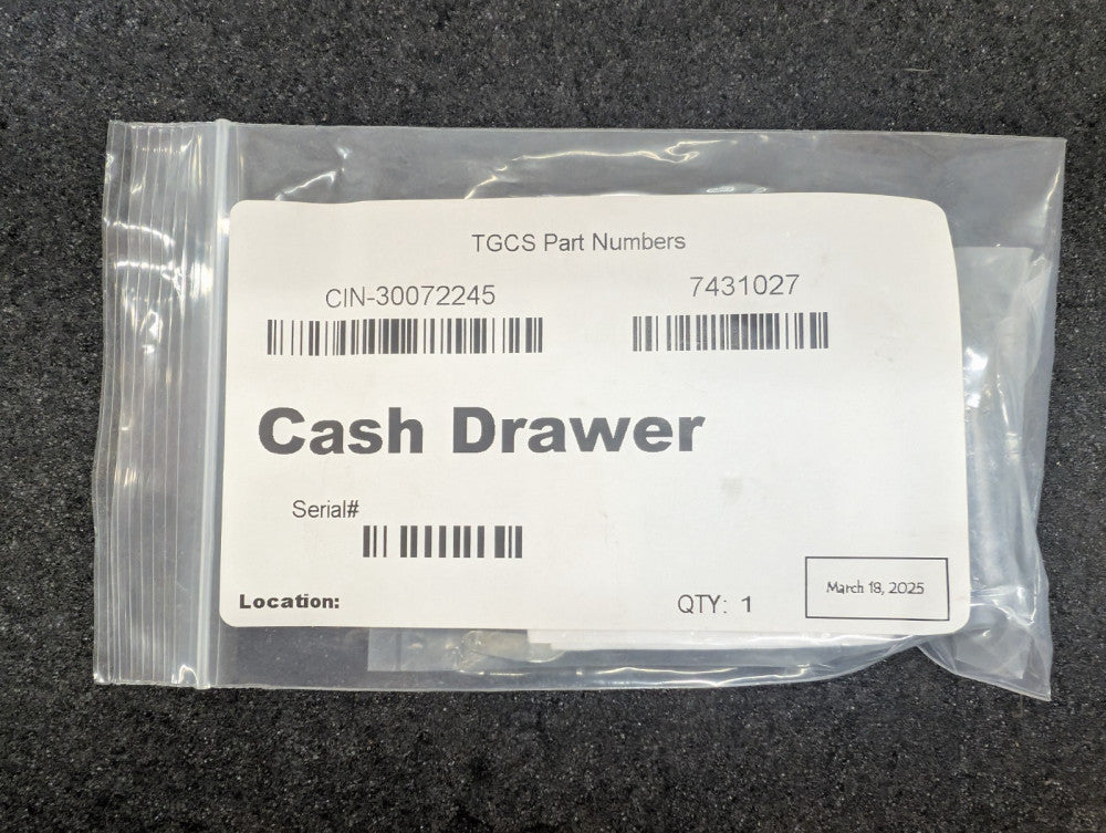 New, IBM, 7431027, Cash Register Lock and Key / Key code 3357