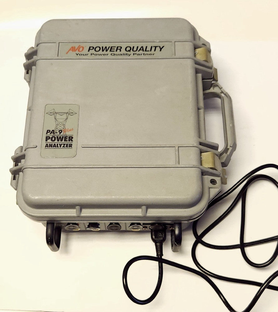 MEGGER AVO METROSONICS Model P9P00011 11000 PA-9 PLUS Power ANALYZER 90-600 VAC