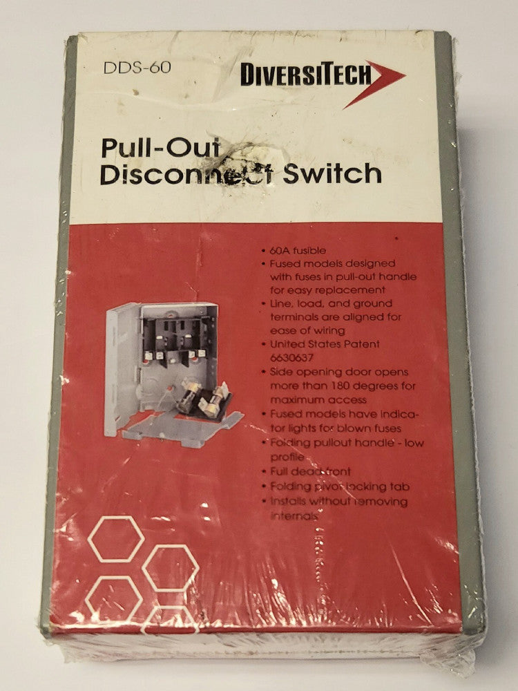 DIVERSITECH DDS 60 Pull Out Disconnect Switch 60 AMP