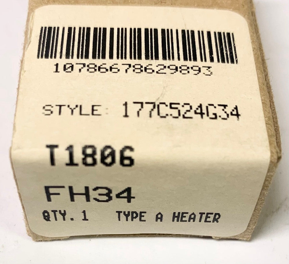 EATON CUTLER HAMMER FH34 A200 Thermal Overload Relay Heater Element 