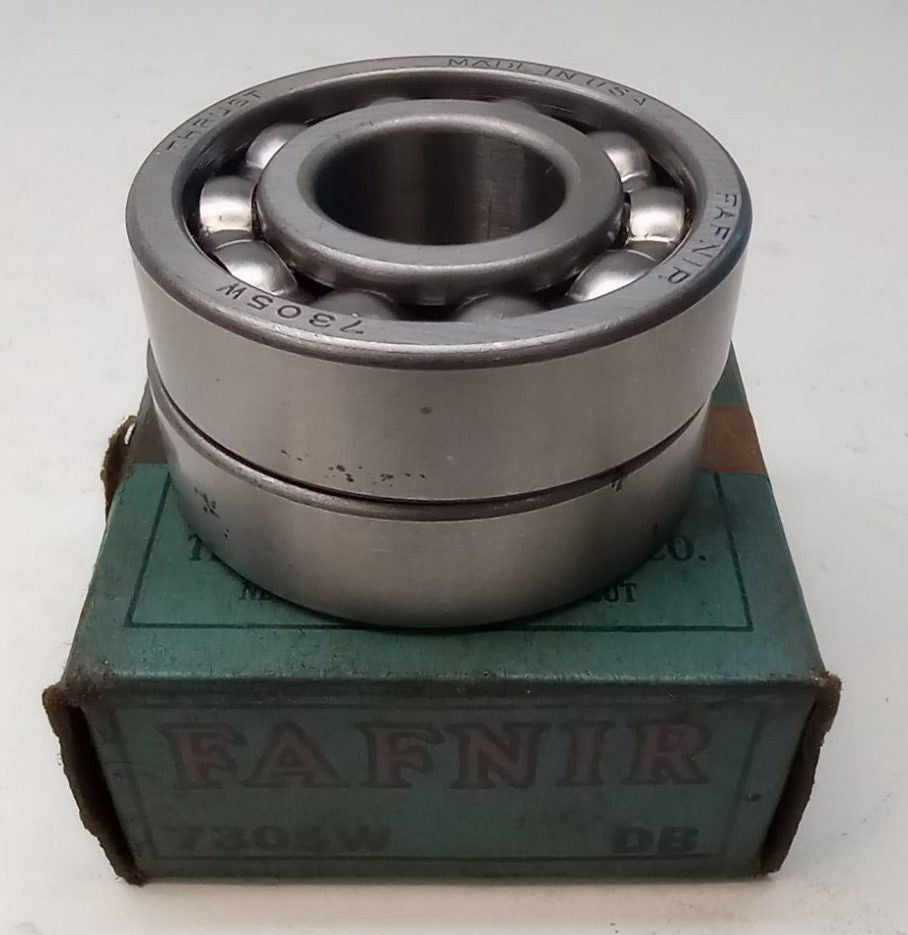 Fafnir 7305W DB Angular Contact Ball Bearing 25X62X17mm 7305WDB (Pack of 2)