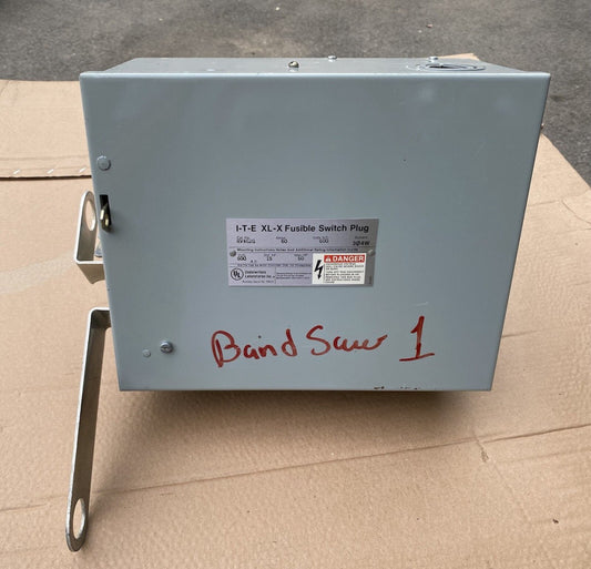 Siemens ITE RV462G XL-X Fusible Busway Switch Plug, 60 Amp 600VAC  Used