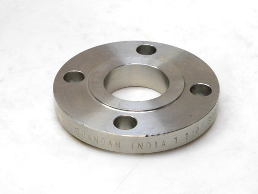 Chandan 1-1/2" Slip On 150 Raised Face F316/316L Stainless Pipe Flange 4-bolt