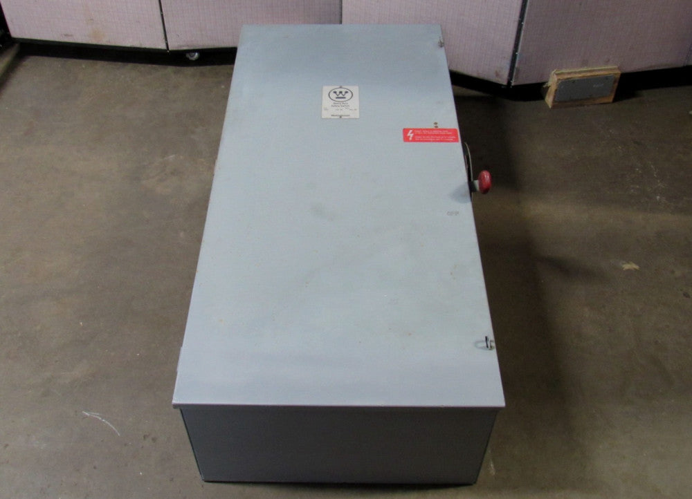 Westinghouse Fusible Heavy Duty Safety Switch HF366 600 A Amp 3P 240/480/600V