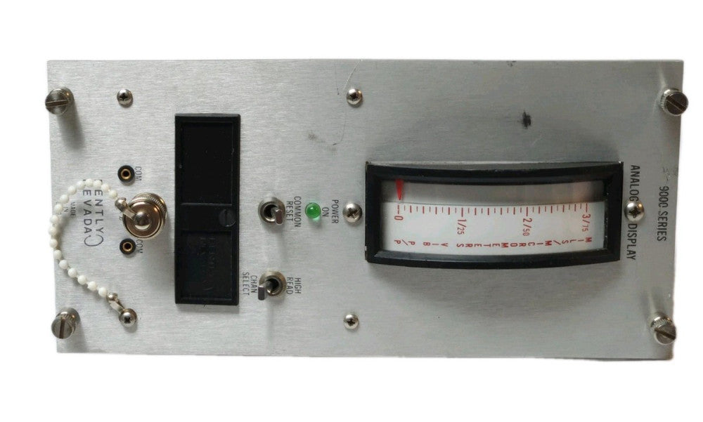BENTLY NEVADA P1077030 00003 9000 Series Vibration Meter Analog Display 21141 01