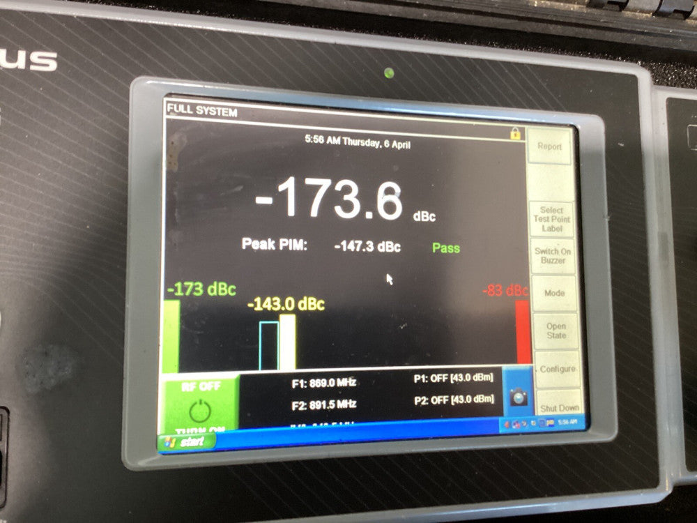 KAELUS iQA SERIES PASSIVE INTERMODULATION TEST SET. Model iQA-0850C Tester.