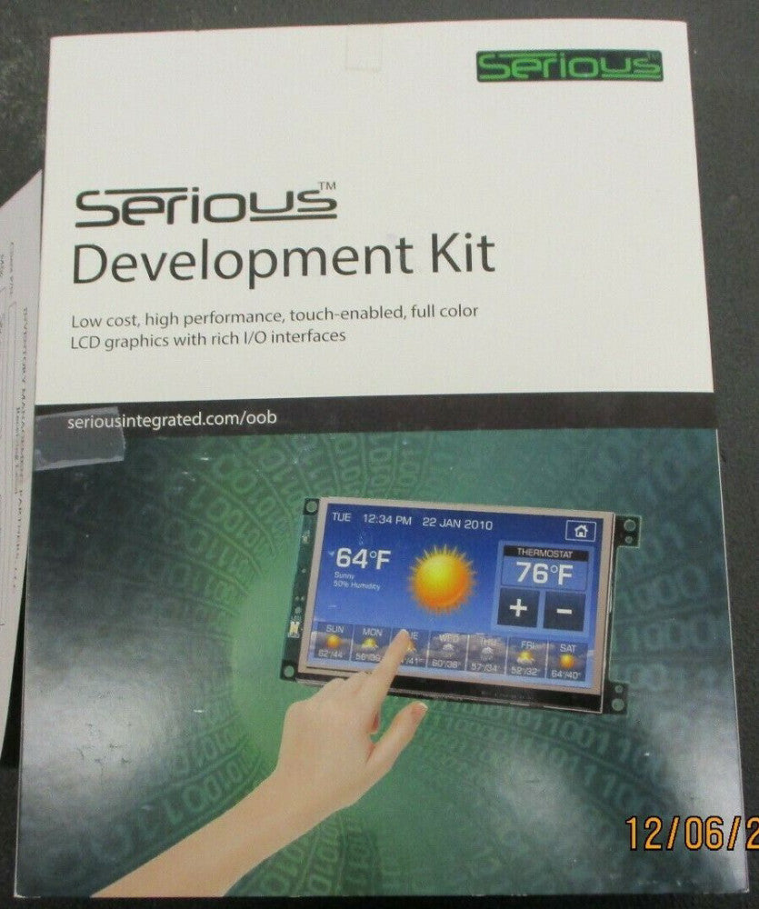 SERIOUS - SIM543-A01-DEV-01 - SIM543 LCD Touch Screen Display Evaluation Board