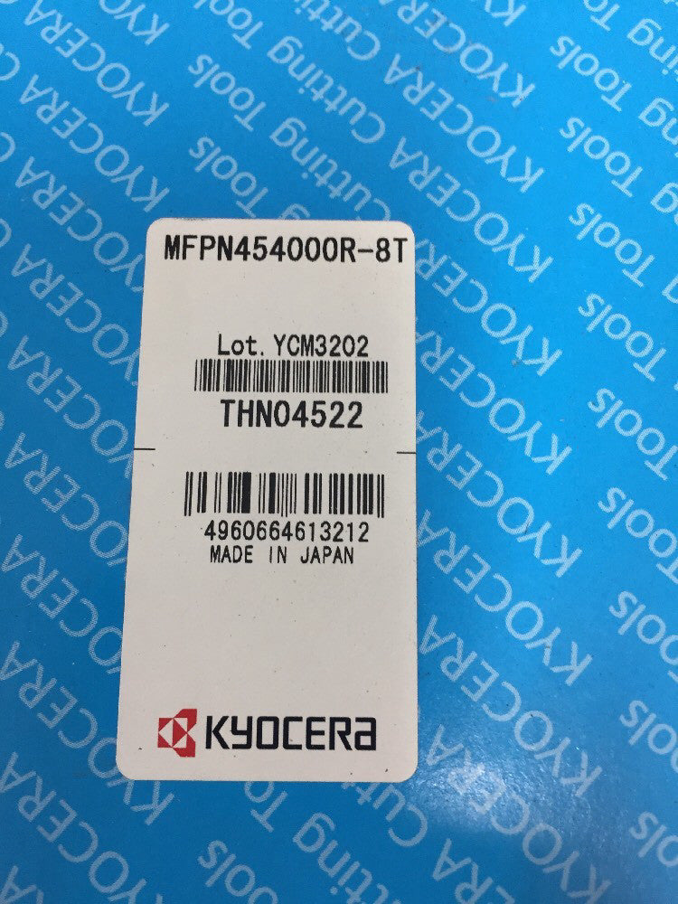 Kyocera MFPN454000R-8T Milling Cutter