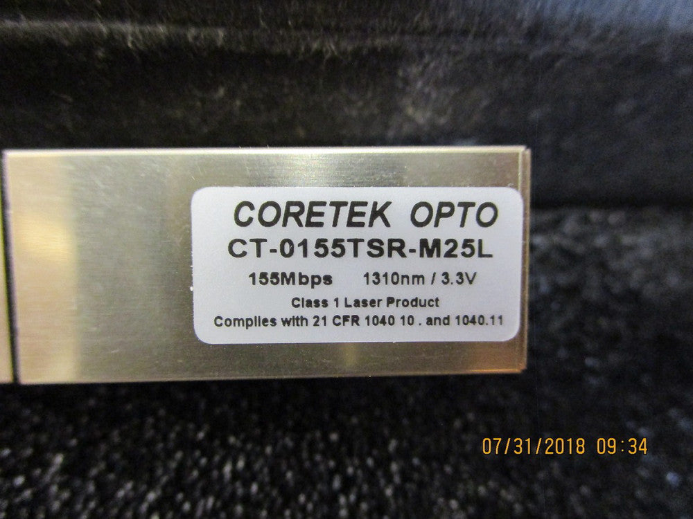 CT-0155TSR-M25L Coretek Opto 155 Mpbs single mode Transceiver Module BRAND NEW!