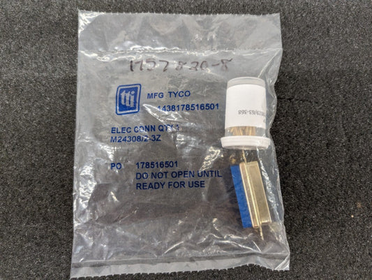 New, AMP/Tyco, M24308/2-3Z, CONN D-SUB RCPT 25POS CRIMP