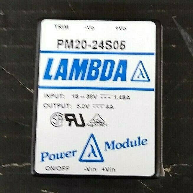 New, TDK-Lambda, PM20-24S05, DC DC CONVERTER 5V 20W