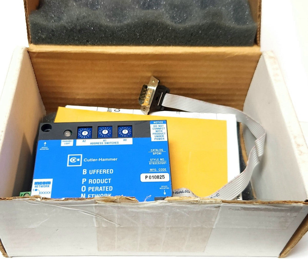 EATON CUTLER HAMMER B-POINT BPOINT Buffered Product Operated Network Interface
