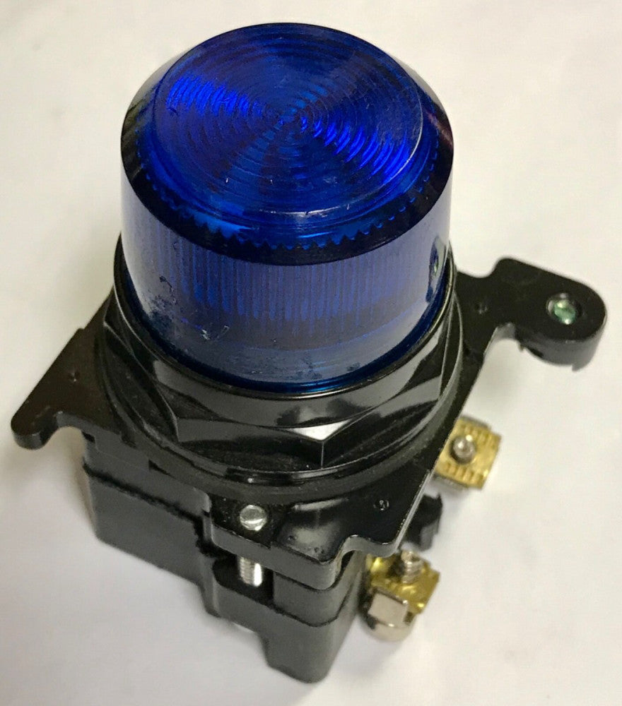 EATON CUTLER HAMMER E34FB197LBP12 BLUE LED 6-12VAC VDC Pilot Light E34 Corrosion