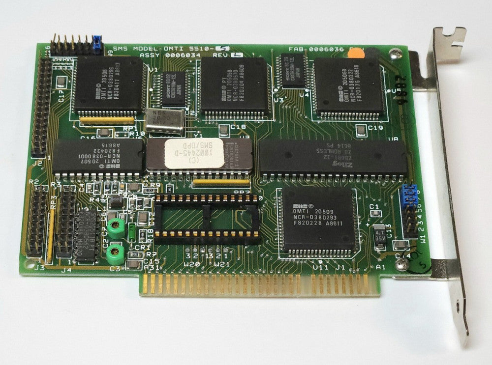 SMS Micro Systems MODEL OMTI 5510 5 Revision L DISK Module FAB 0006036 0006034