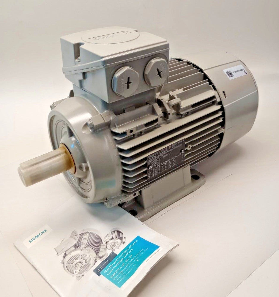 Siemens 1LE10231AA422AA4 Electric Motor 1AV3104A 3ph 4hp 2920/3520rpm 50/60hz