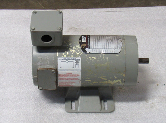 BOSTON GEAR MOTOR APM925AT-B 33-2019Z118 .25 HP 90V 1750RPM 42CYZ FRAME - USED