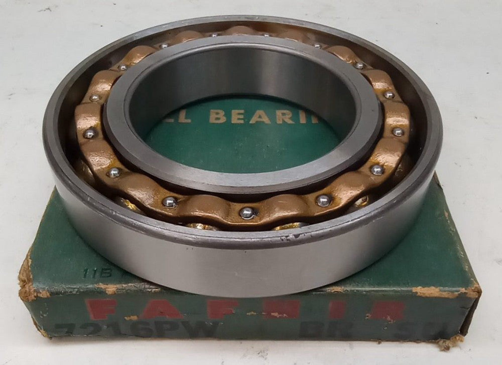Fafnir 7216PW BR SU Angular Contact Ball Bearing 80X140X26mm 7216PW-BR-SU