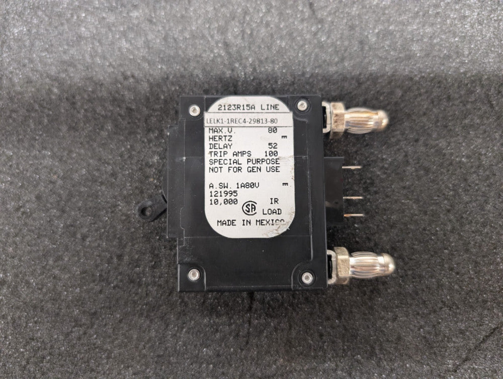 New, Airpax, LELK1-1REC4-29813-80, Circuit Breaker 80A KIT