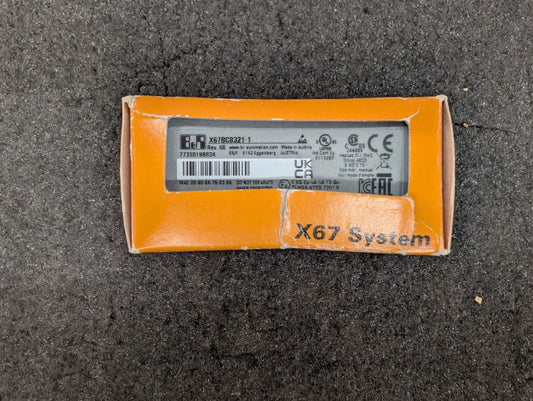 New, B&R, X67BC8321-1, BUS CONTROLLER X67 SYSTEM
