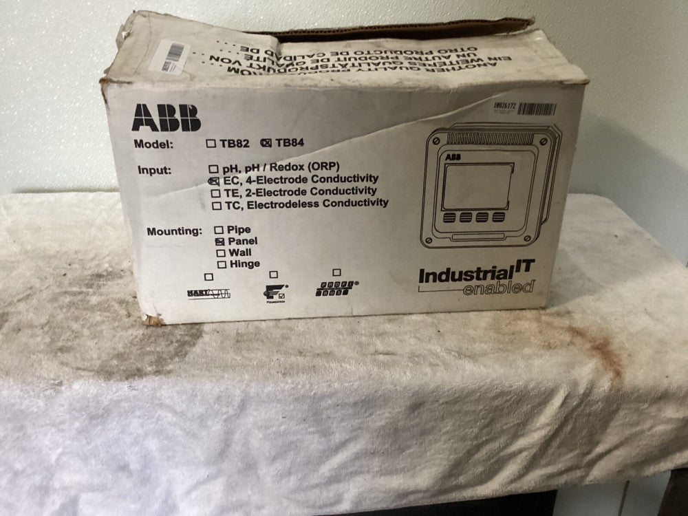 ABB TB84 Conductivity Annalyzer. TB84EC1000312NS