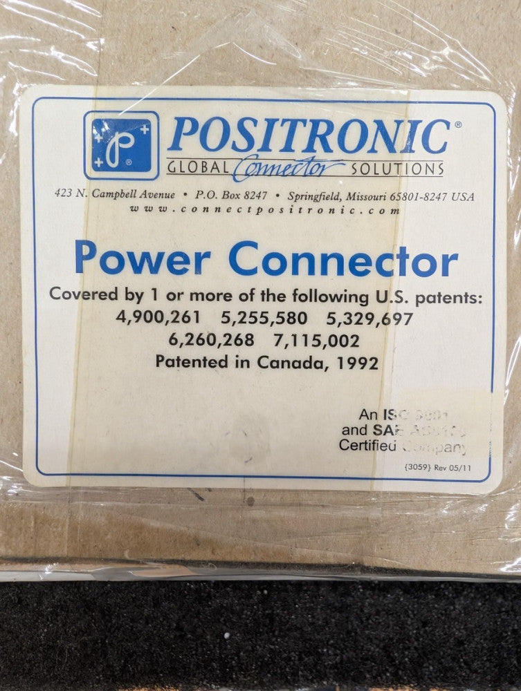 New, Positronic, PLC16W4M300A1, CONN HEADER 16POS, MALE