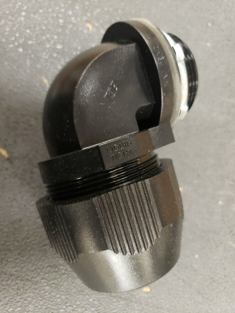NEW, THOMAS & BETTS, LT9150P, Fitting, Conduit, 1.453 in., Nylon, Black, UL 94V2