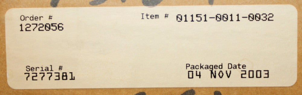 ROSEMOUNT 1151 0011 0032 DP/GP Silicone Sensor Module 1272056 