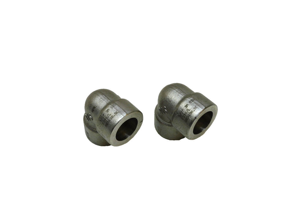 ASP 316 Stainless 90° Elbow 1/2" Socket Weld A182F B16 3M 3000lb Lot Of 2
