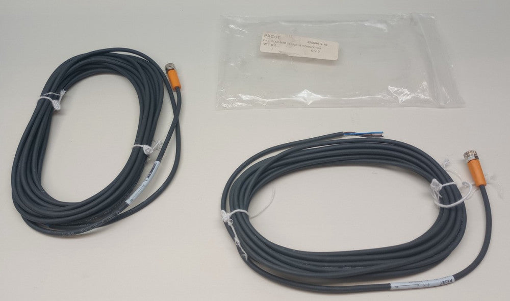Numatics PXCST Quick Disconnect Cable 5m 8mm Straight Connector (Pack of 2)
