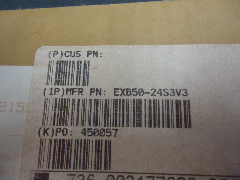 EXB50-24S3V3 ARTESYN CONV DC/DC OPEN FRM 3.3V OUT 50W BRAND NEW!