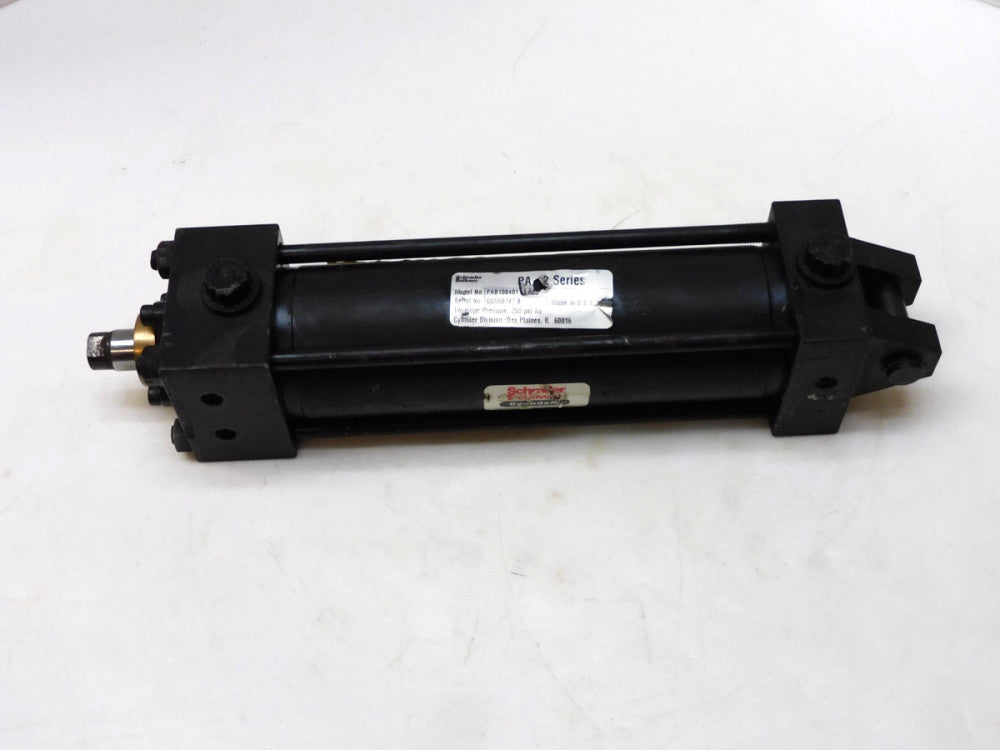 SCHRADER BELLOWS PA-2 PAB108401 6.000 250 PSI CYLINDER