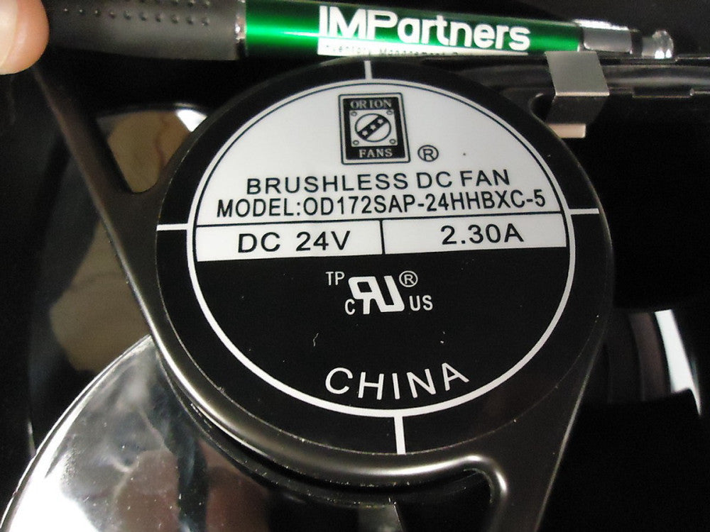 Knight Electronics OD172SAP-24HHBXC-5 24VDC Fan. Brand New!