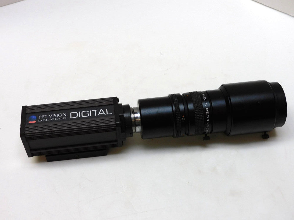 PPT VISION DSL-6000 DIGITAL CAMERA 661-0153 W/ ZOOM 7000 NAVITAR