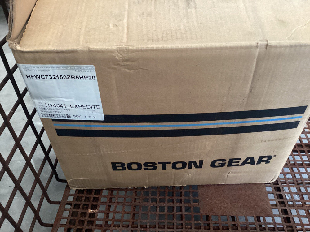 Boston Gear 700 Series HFWC732150ZB5HP20 Gear reducer